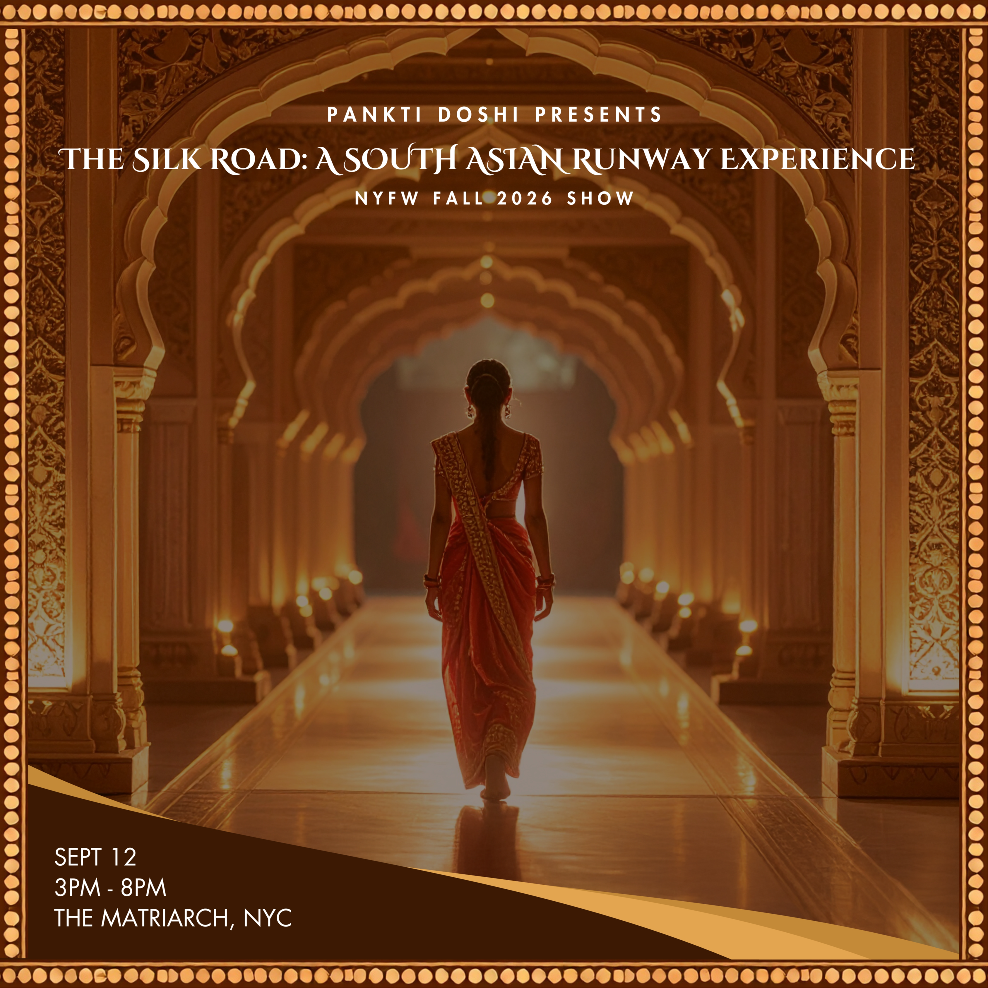 The Silk Road: South Asian Runway Experience event photography